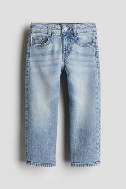 H&M Джинсы Relaxed Fit, светло-синий