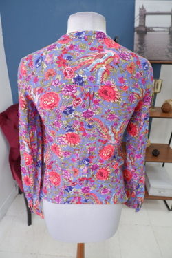 Блузка Oodji цветочная 40 размер