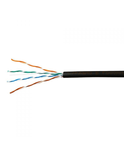 SkyNet Кабель UTP outdoor 4x2x0,48, медный, FLUKE TEST, кат.5e, однож., (305м) box, черный [CSS-UTP-4-CU-OUT]