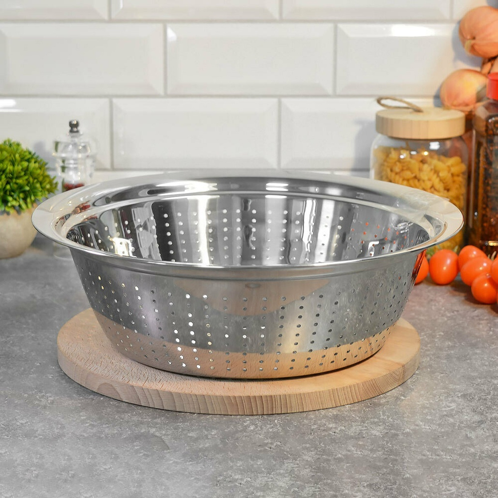 Дуршлаг 34см нерж MB 30390