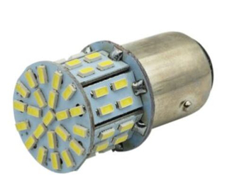 Светодиод 12V T25\5   50SMD 3014 белый (2конт) #S0057-2W