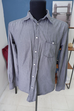 Рубашка Zolla серая 46 размер
