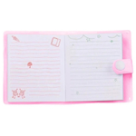 Канцелярский набор детский с текстовыделителем, 3-х цветной ручкой и блокнотом, MC-Basir, подарочный набор канцелярских принадлежностей для школы