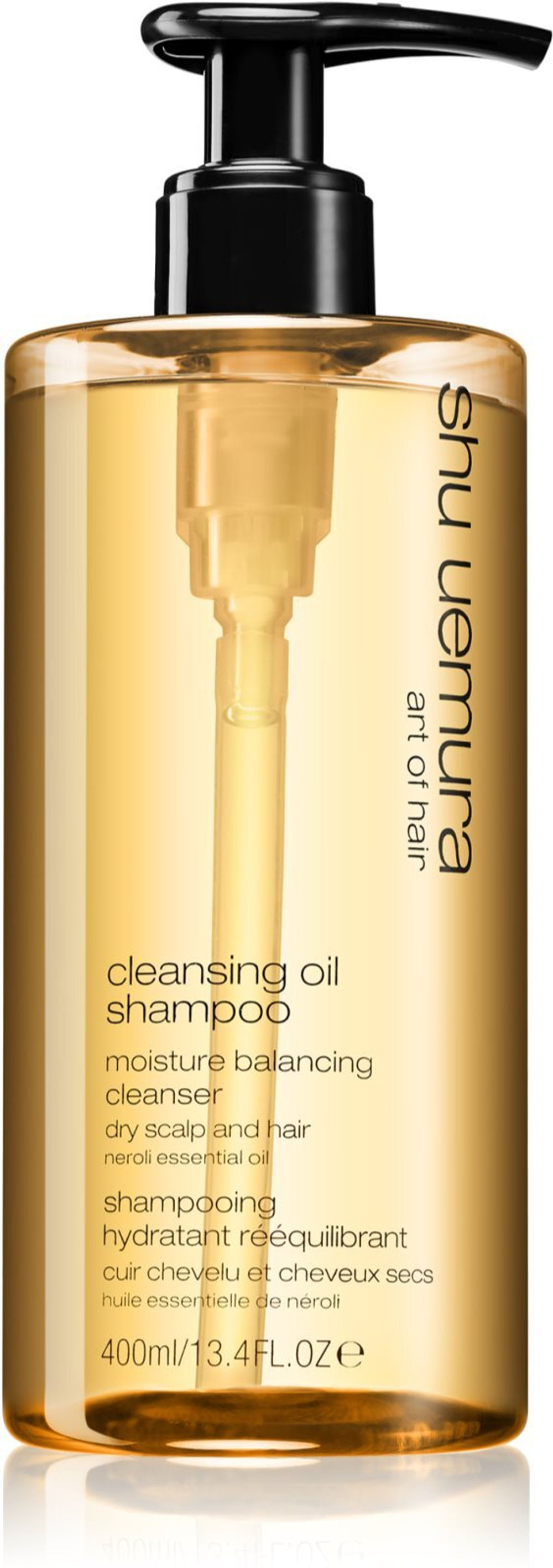 Shu Uemura Cleansing Oil Shampoo - шампунь с очищающим маслом для чувствительной кожи /   400  ml  / GTIN 3474630700383
