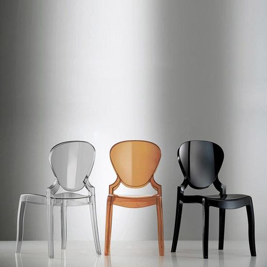 Стул прозрачный Queen Италия PEDRALI