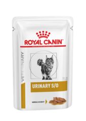 Royal Canin Urinary S/O пауч для кошек с проблемами МПС соус 85г