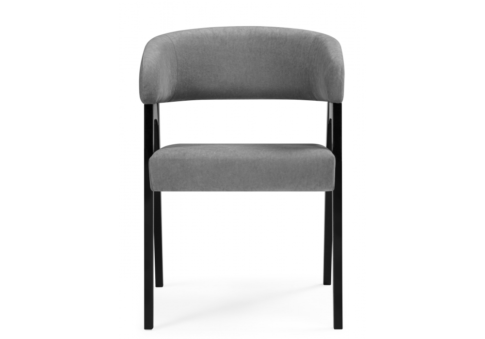 Стул деревянный Woodville Невада 1 ткань 234, черное дерево