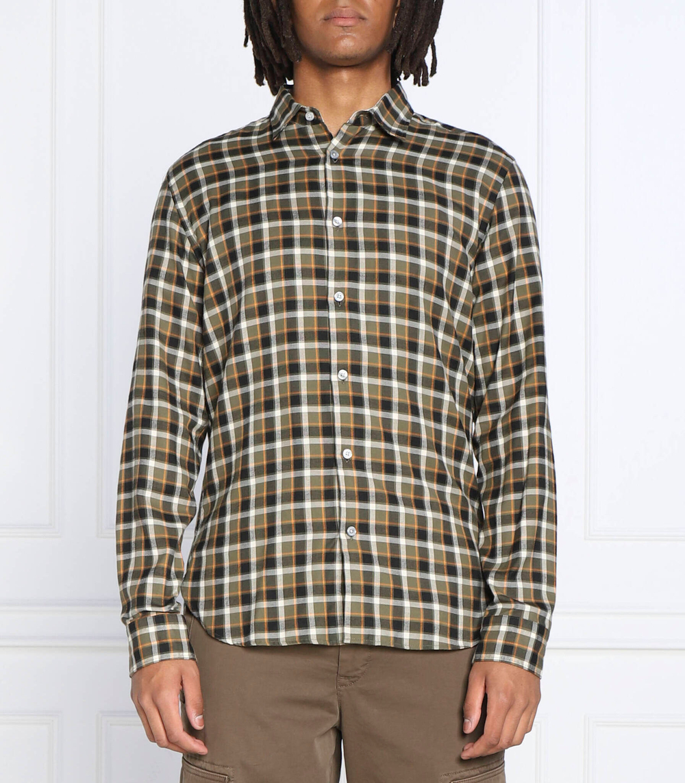 рубашка liam_53f BOSS BLACK - зеленый(50477829)