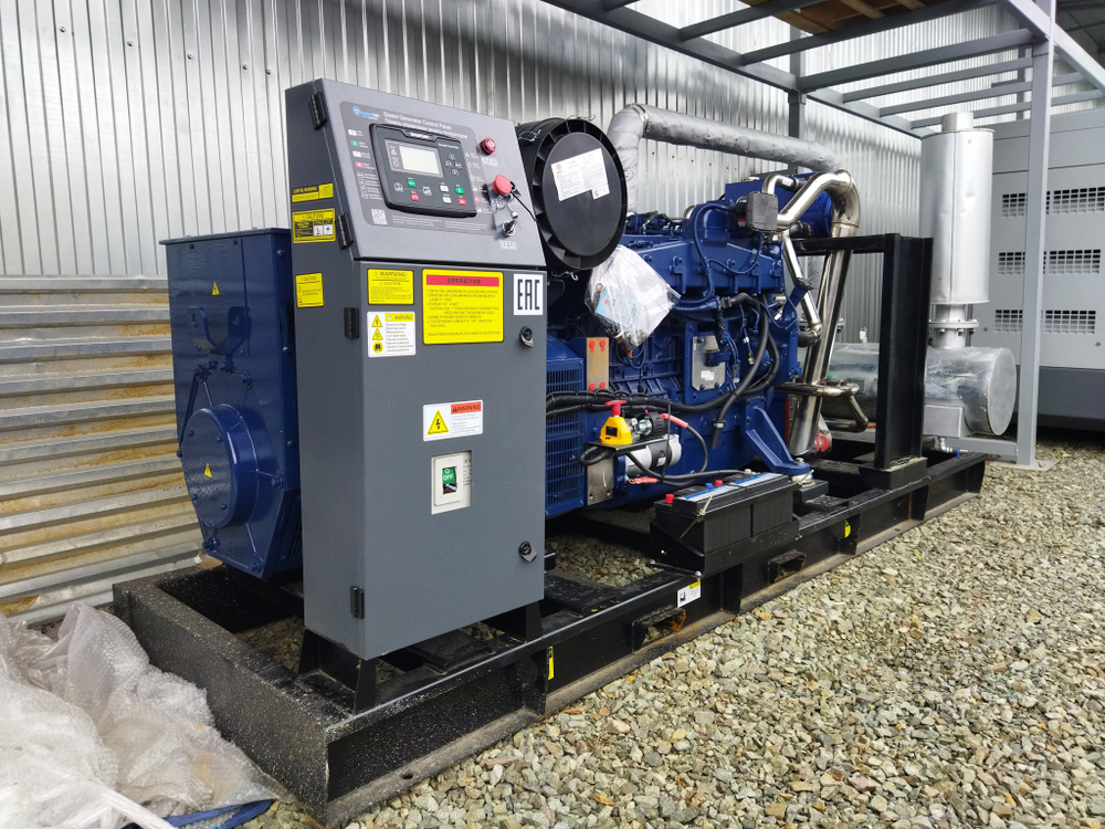 Газовый генератор (ГПУ) STK-150W-CNG Weichai 150кВт с системой утилизации тепла, открытое исполнение