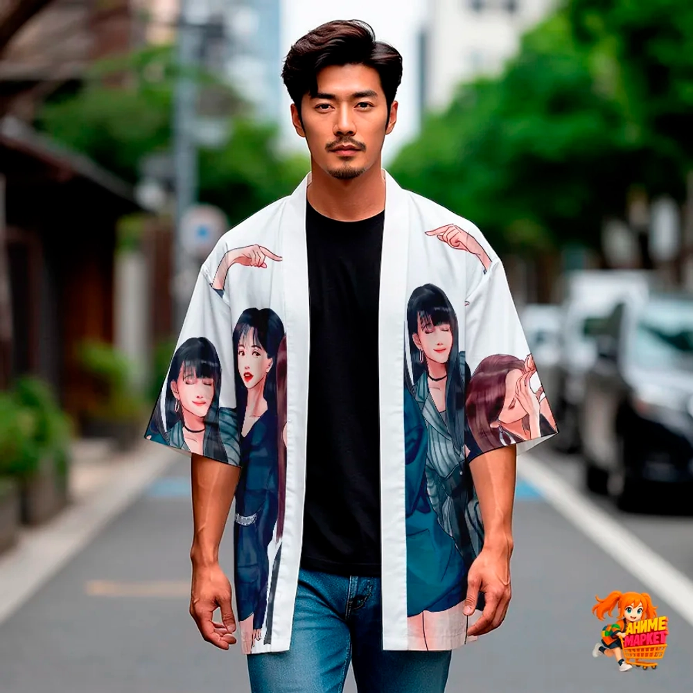 Рубашка хаори японская (G)I-DLE