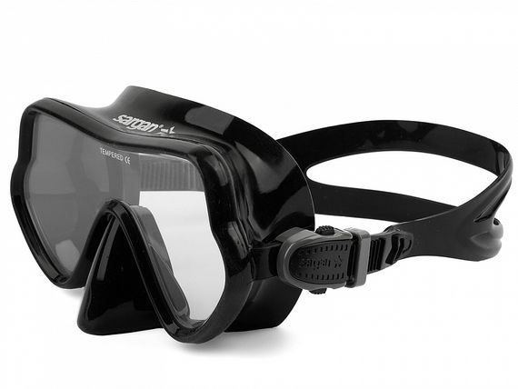 Маска Sargan Баттерфляй Нео черная