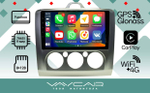 Магнитола для Ford Focus 2005 - 2011 (кондиционер) - Vaycar VA17-003M на Android 13, 8-ядер, 4G SIM-слот