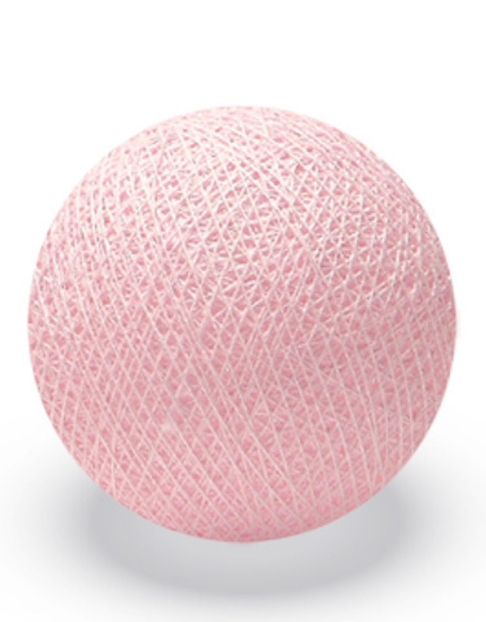 Хлопковый шарик нежно-розовый