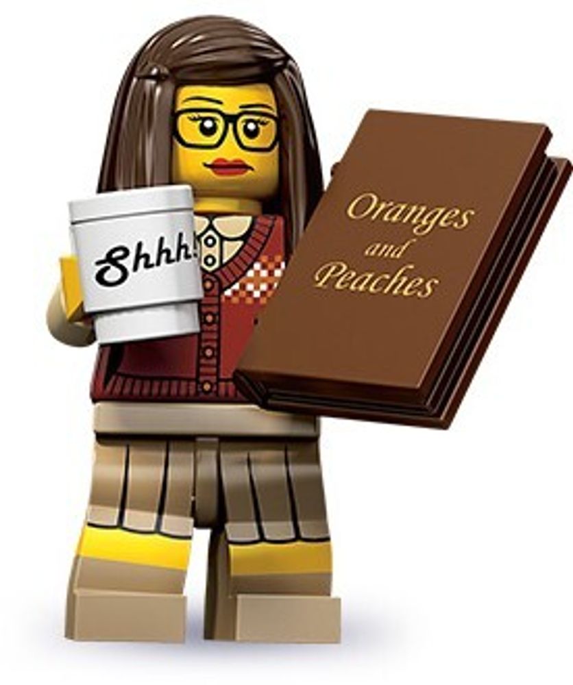 Минифигурка LEGO 71001 - 1 Библиотекарь