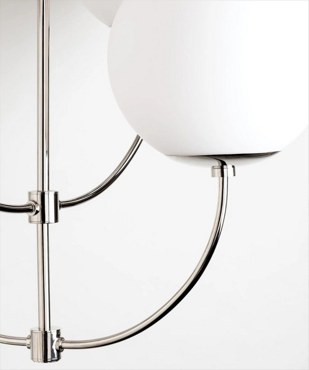 Серебряная люстра “Харви”