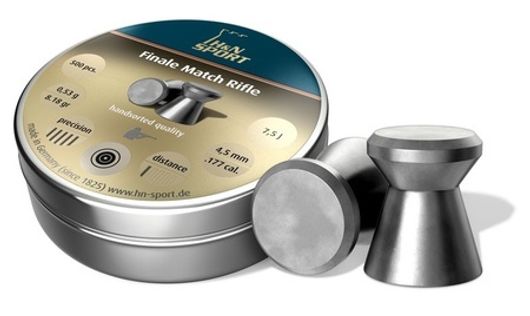 Пули H&N Finale Match Rifle 4,5 мм 0,53 г