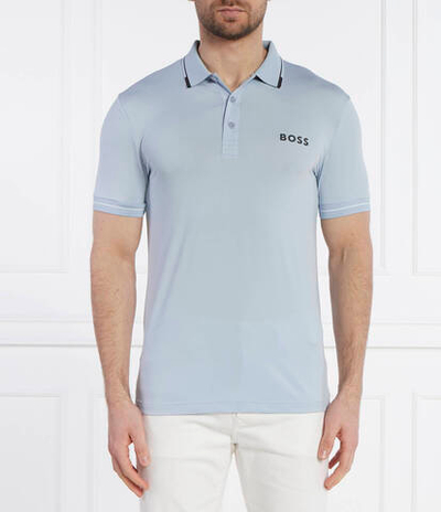 Поло Paul Pro BOSS GREEN - голубой(50506203)