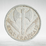 France, 2 Francs 1944 - Vichy French State, VF