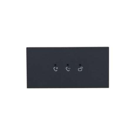 Модуль со световыми индикаторами. Материал: Металл Dahua DHI-VTO4202FB-ML