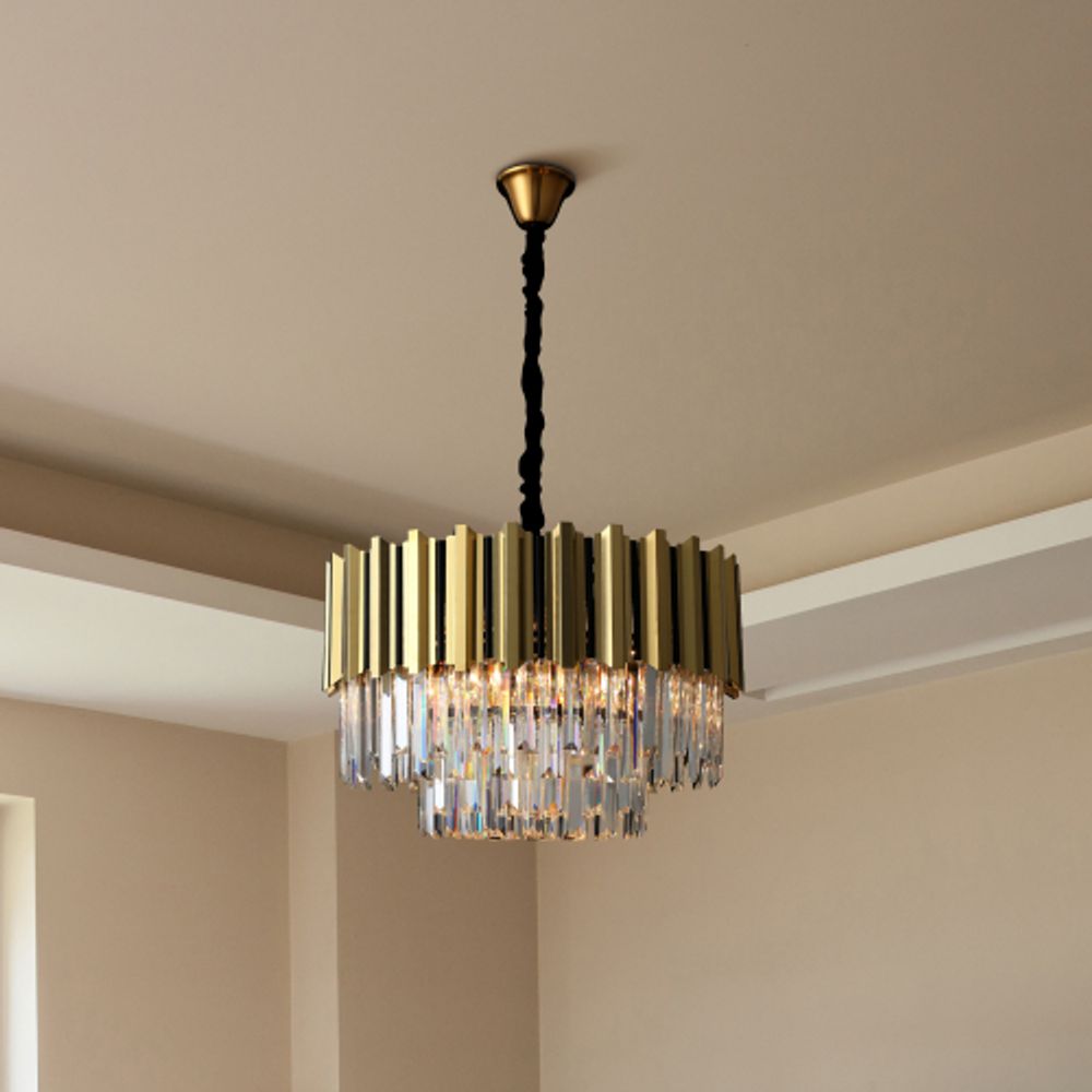 Люстра Rivoli Daniela 3053-308 8 * Е14 40 Вт хрусталь | Rivoli