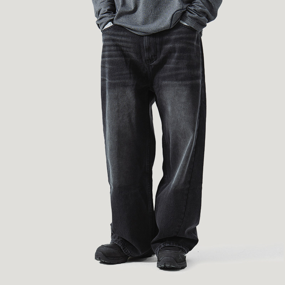 Джинсы Nothomme Blue Spring Loose Wide-Leg Long Pants