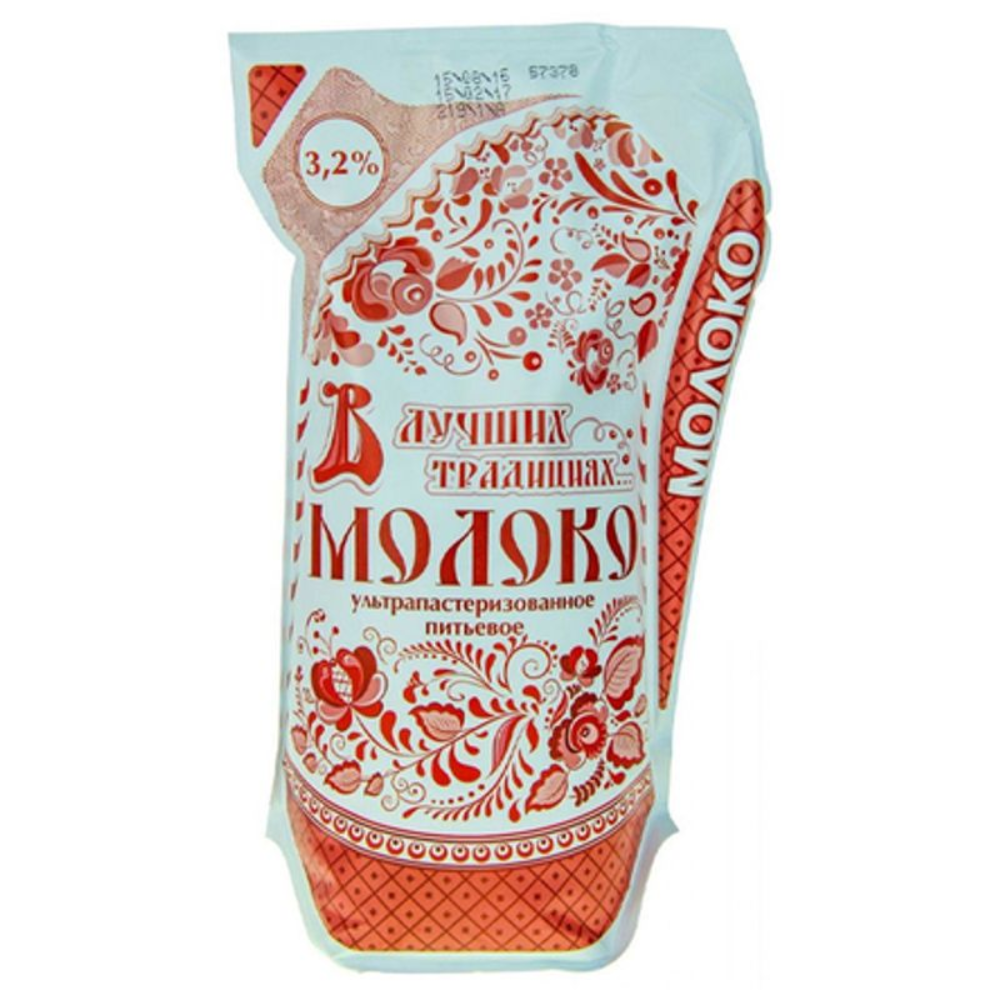 Молоко В Лучших Традициях 3,2% 250 гр