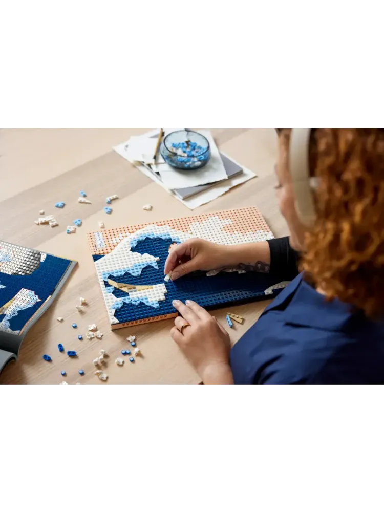 Конструктор для взрослых Art 31208 Хокусай — «Большая волна»