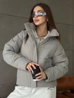 Куртка осенняя короткая без капюшона