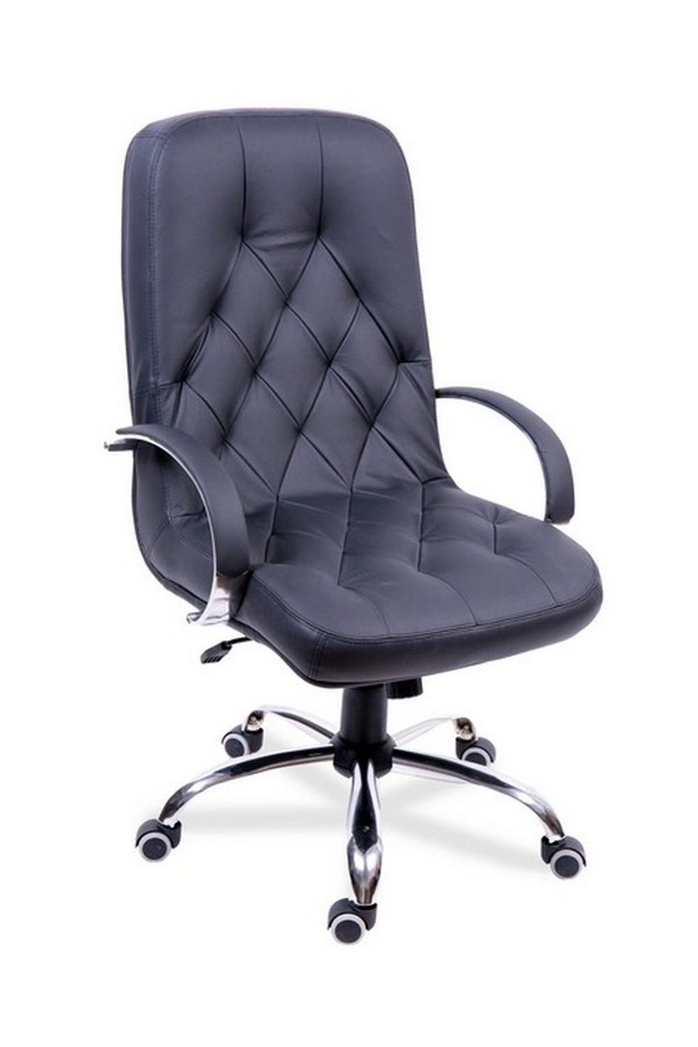 Кресло для руководителя ПРЕМЬЕР КОРОТКИЙ ХРОМ