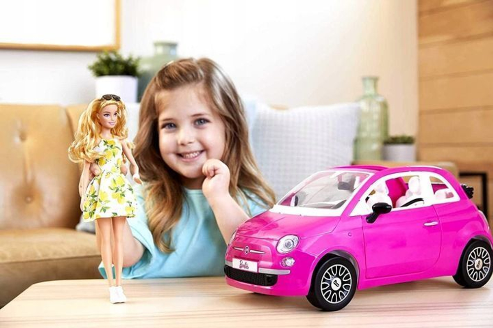 Fiat 500 barbie auto on sale