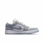 Кроссовки Air Jordan 1 Low "Wolf Grey" (Женская размерная сетка)