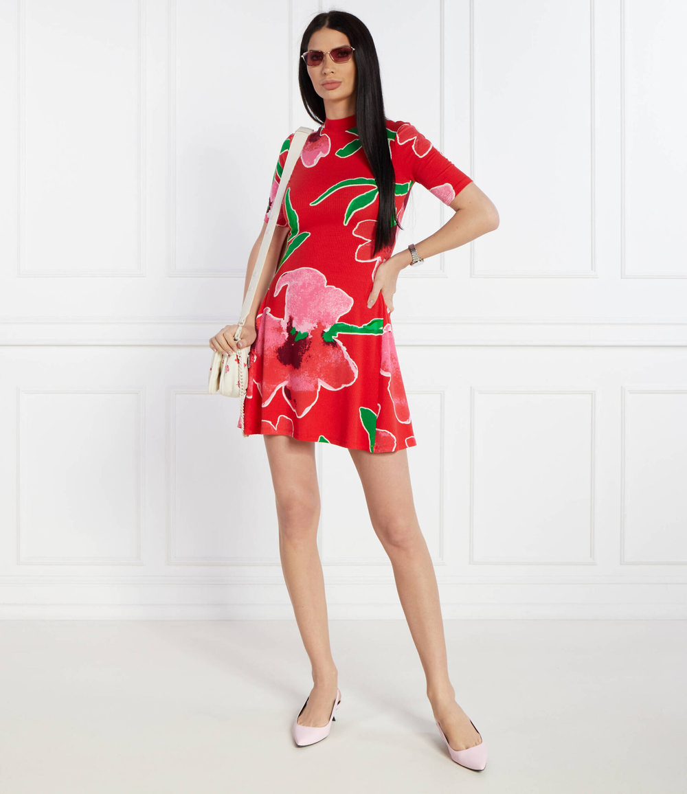 Платье Desigual - красный(24SWVK38)