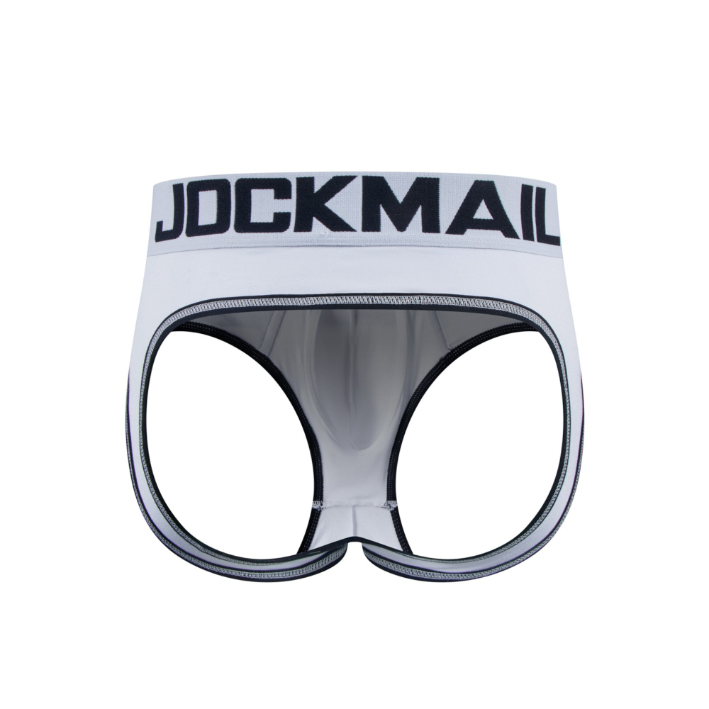 Мужские трусы джоки белые JOCKMAIL JM4044-1