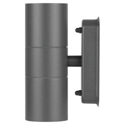 WL28 GY Подсветка ЭРА Декоративная подсветка 2*GU10 MAX35W IP54 серый