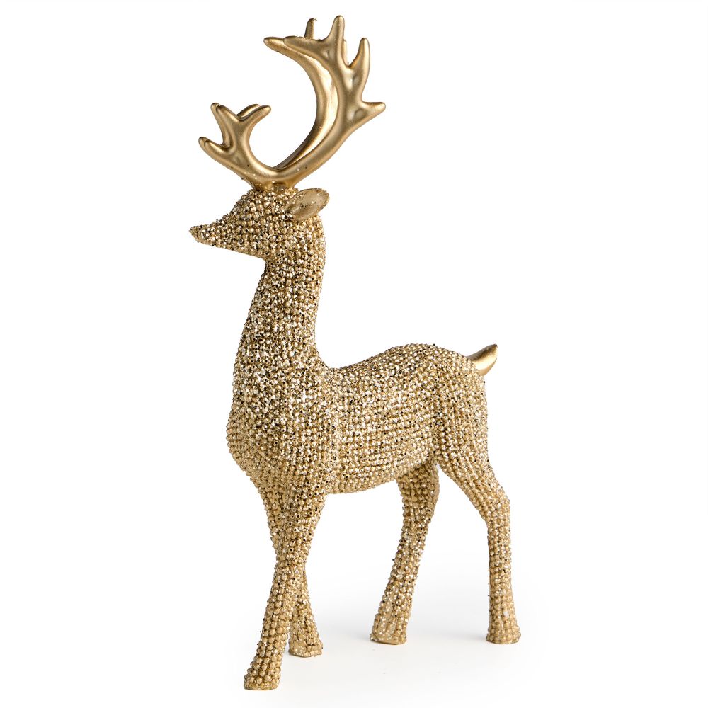 ФИГУРКА ДЕКОРАТИВНАЯ "ОЛЕНЬ" 11,2*4,8*19СМ
