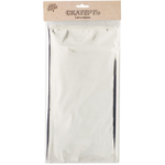 Скатерть фольгированная в серебряном цвете, 137х182 см