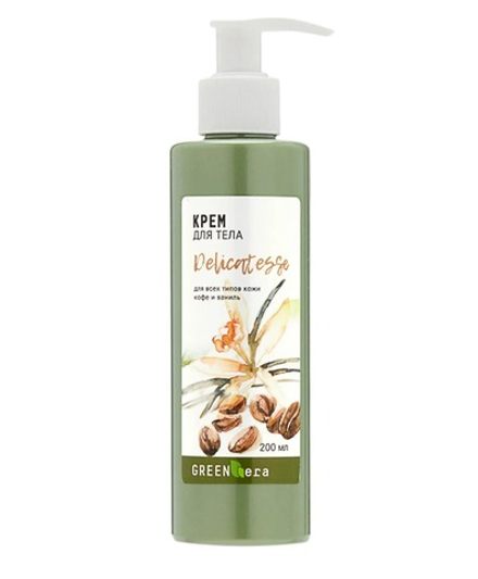 Гель для душа Кофе и ваниль, ТМ GREEN ERA