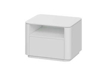 Тумба прикроватная Tammi 1 полка 1 ящик ширина 50 см (белый)