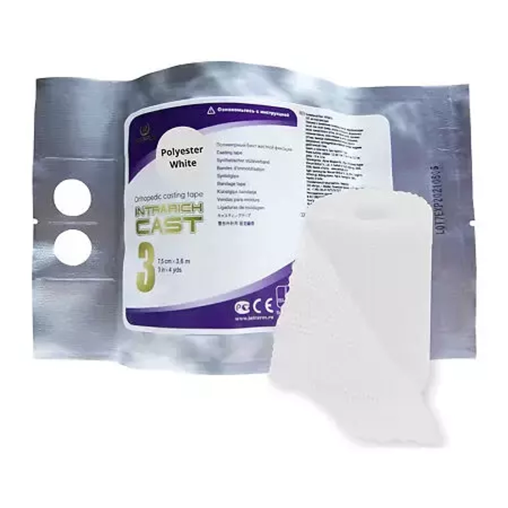 Полимерный бинт INTRARICH CAST 7.5см х 3.6м