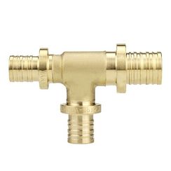 Тройник VARMEGA Slide-fit переходной 32x20x25 аксиальный, латунь, VM50570