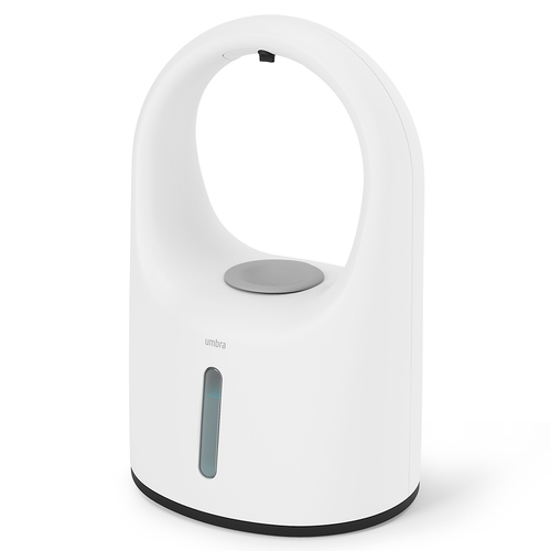 Диспенсер для жидкого мыла автоматический rain, 414 мл, белый