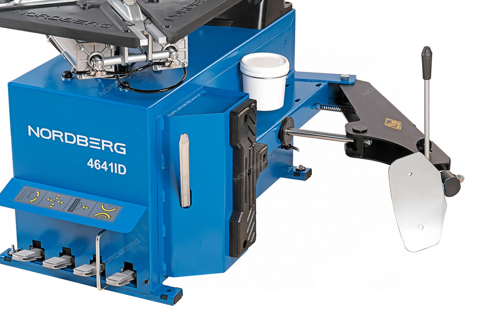 NORDBERG (4641ID(B)) Станок шиномонтажный автомат, двухскоростной, стол с накладками, 380 В, синий