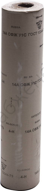 БАЗ 4-H (Р320), 800 мм, 30 м, на тканевой основе, Водостойкий шлифовальный рулон (3550-004)