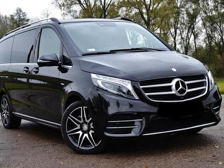 Заказ минивена бизнес класса Mercedes Benz V 250 c с водителем Карелия