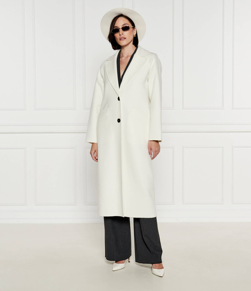 Хлопковое пальто Marc Cain - экрю(XC 11.09 W33)