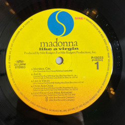 Винтажная виниловая пластинка LP Madonna Like A Virgin (Japan 1984) (Obi)