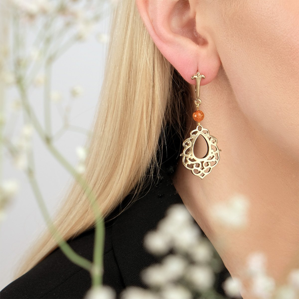 "Лани" серьги из коллекции "Нюанс" от Jenavi