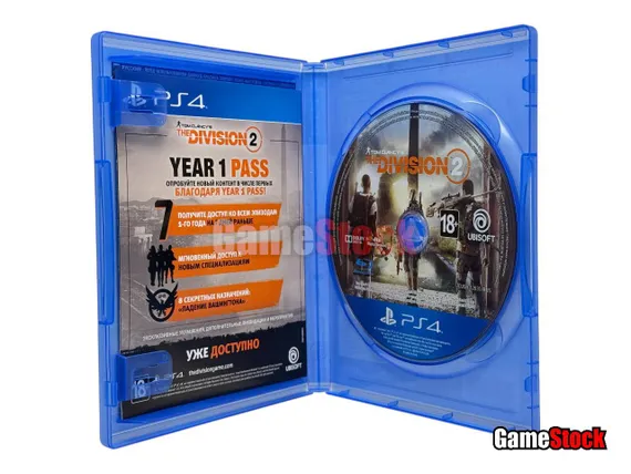 PS4 Tom Clancy's The Division 2 CUSA-12631 (Полностью на русском языке) Б/У