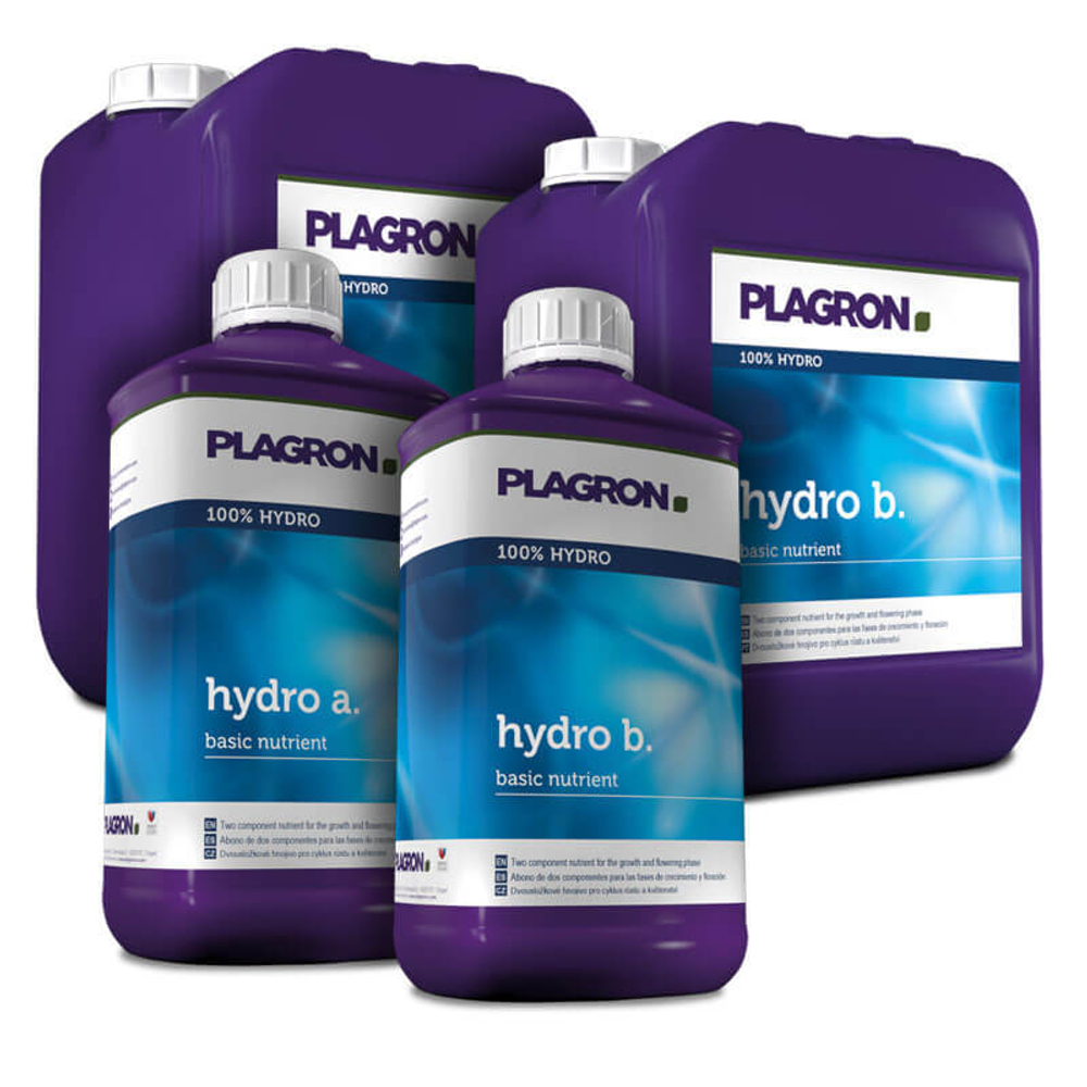 Линейка PLAGRON Hydro A+B 2х1 л, 2х5 л