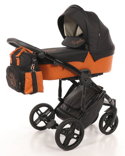 Детская коляска Nuovita Diamante 2 в 1 Arancio / Оранжевый